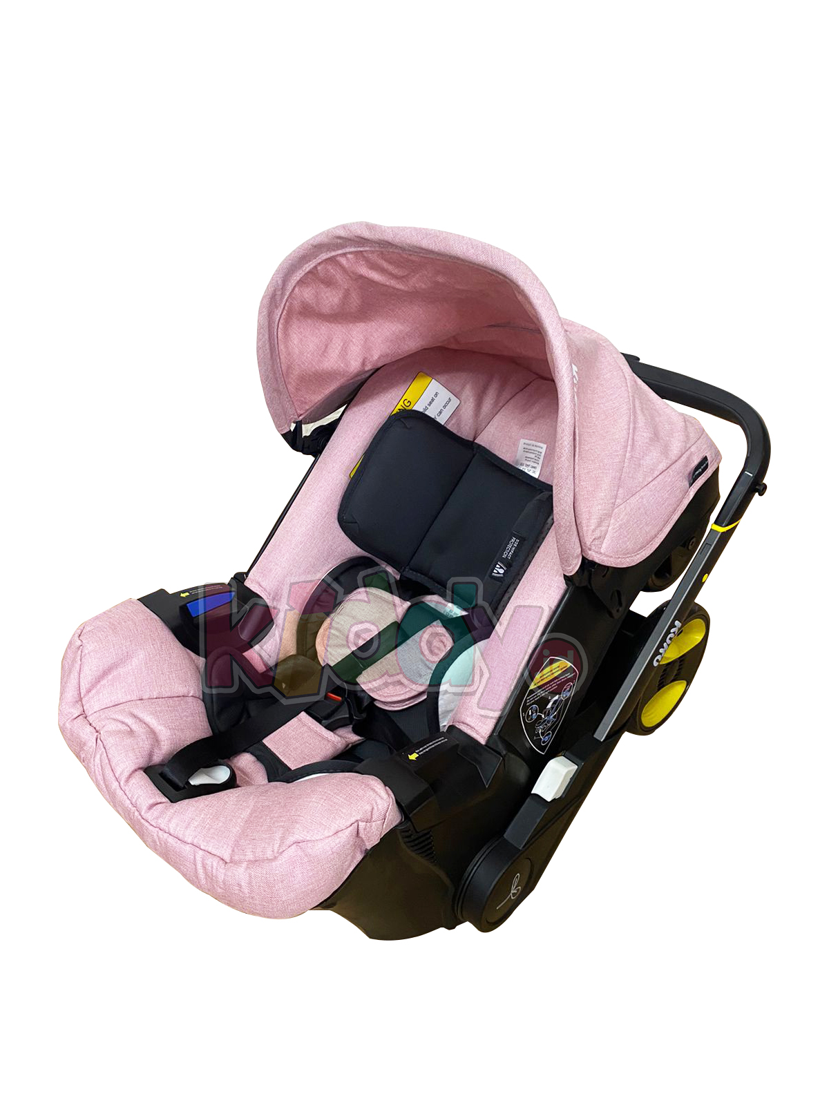 Kuru EVO 2in1 Baby Infant Stroller & Car Seat Pink KIDDY.ID