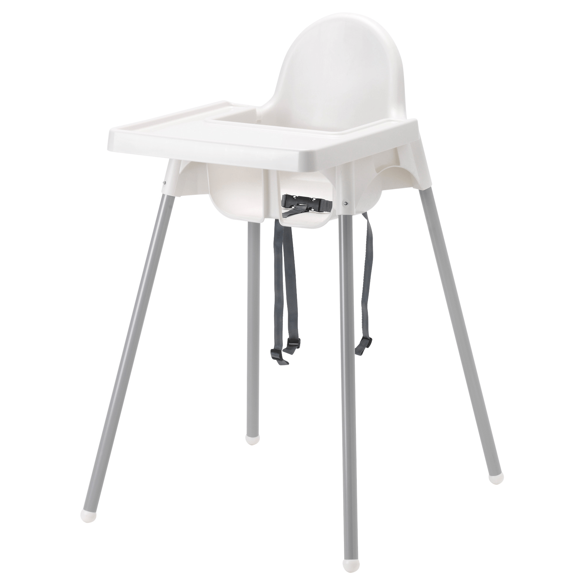 Ikea Antilop Baby High Chair With Tray White (Dengan Sabuk Pengaman