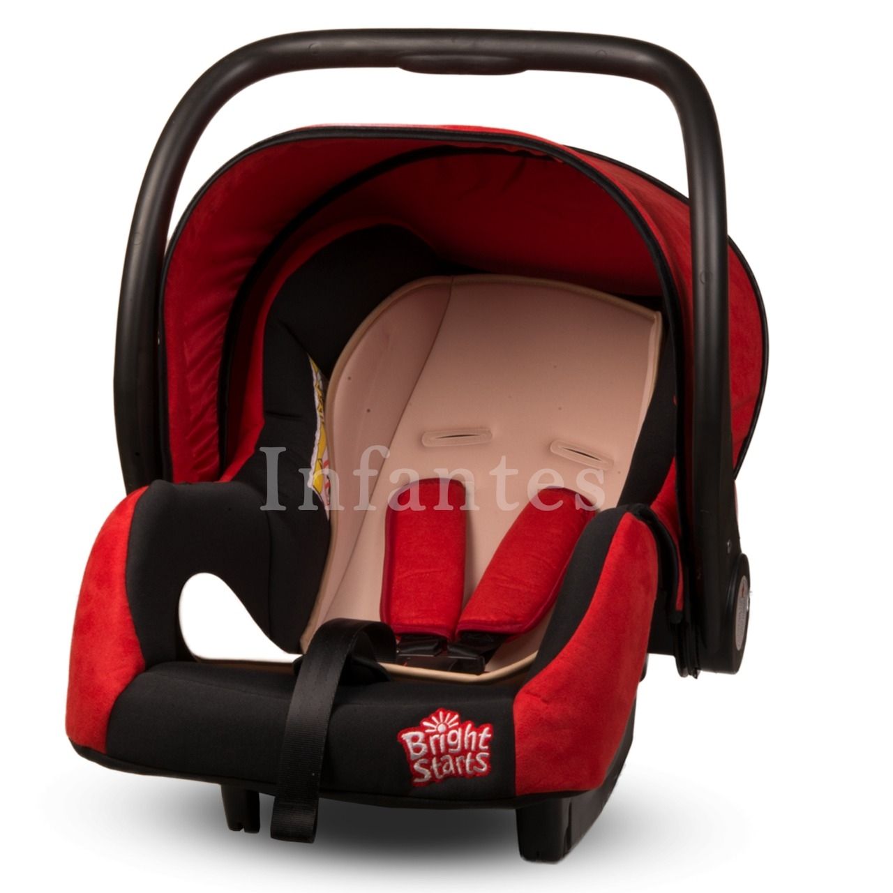 Bright Starts Baby Carry Cot Red Kiddyco