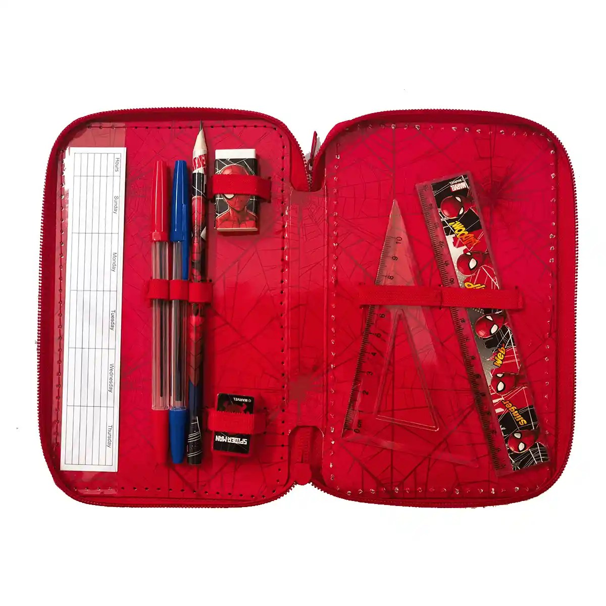 SpiderMan 3 Zippers Pencil Case Kiddy Zone