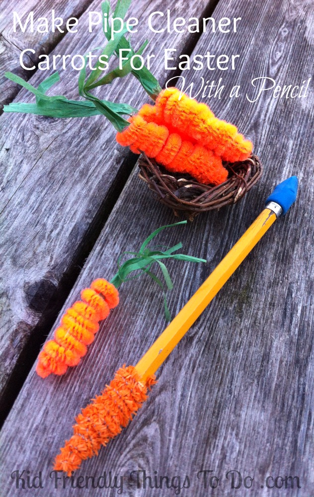 How to Make Pipe Cleaner Carrots Kid Friendly Things To Do