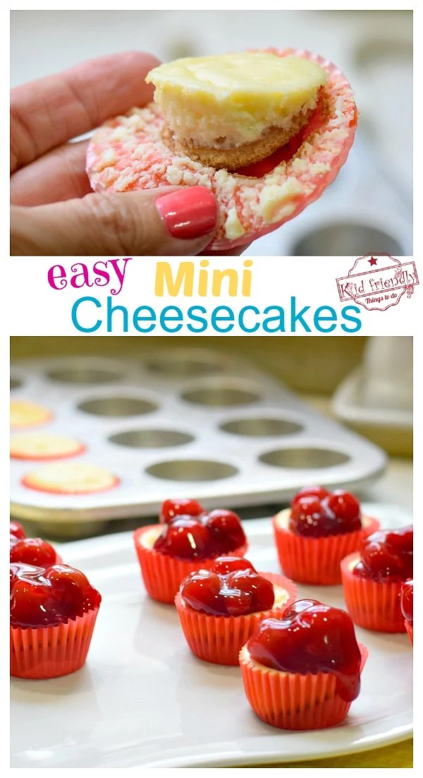Mini Cheesecakes with Vanilla Wafers with VIDEO Kid Friendly Things To Do