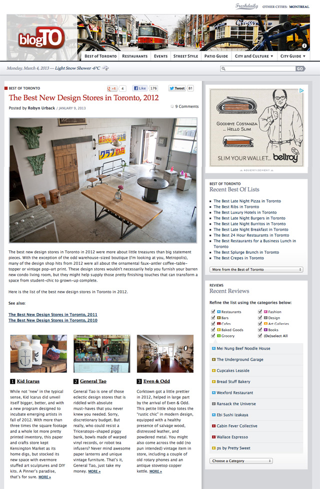 Best Design Store in Toronto Kid Icarus