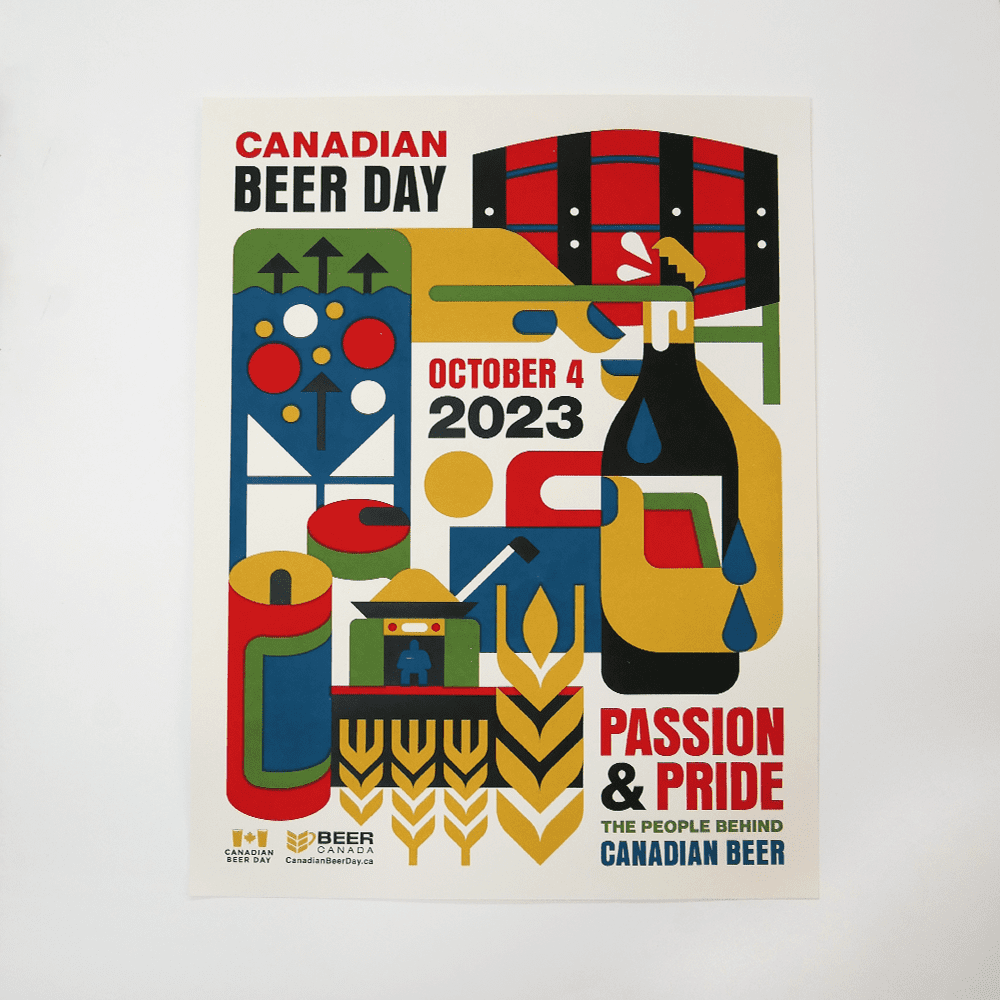 Beer Canada POSTER Canadian Beer Day 2023 (ENG) Kid Icarus