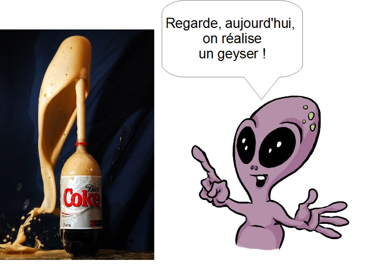 Comment rater sa manip la réaction du Mentos dans le