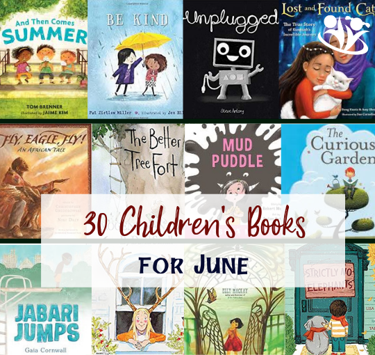 30 Children's Books for June KidMinds