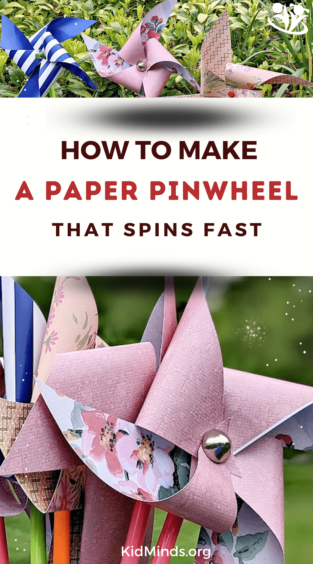 How To Make A Paper Windmill That Spins