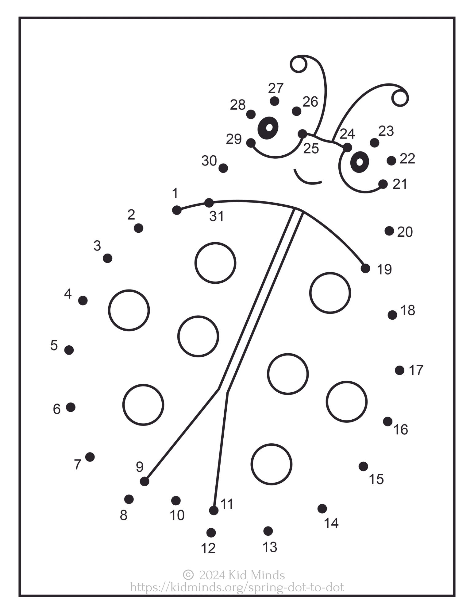 The Ultimate Collection of Spring-Inspired Dot-to-Dot Pages | KidMinds