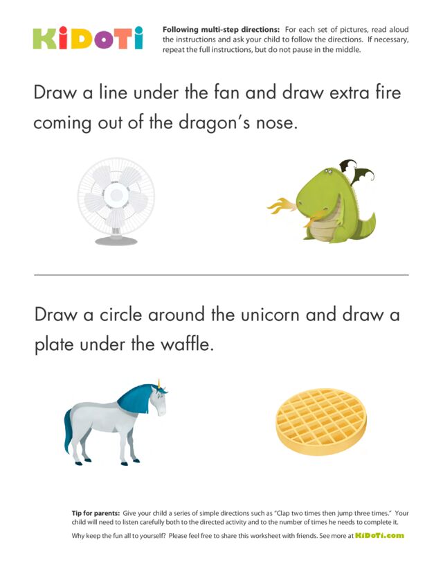 Following Directions KiDOTI