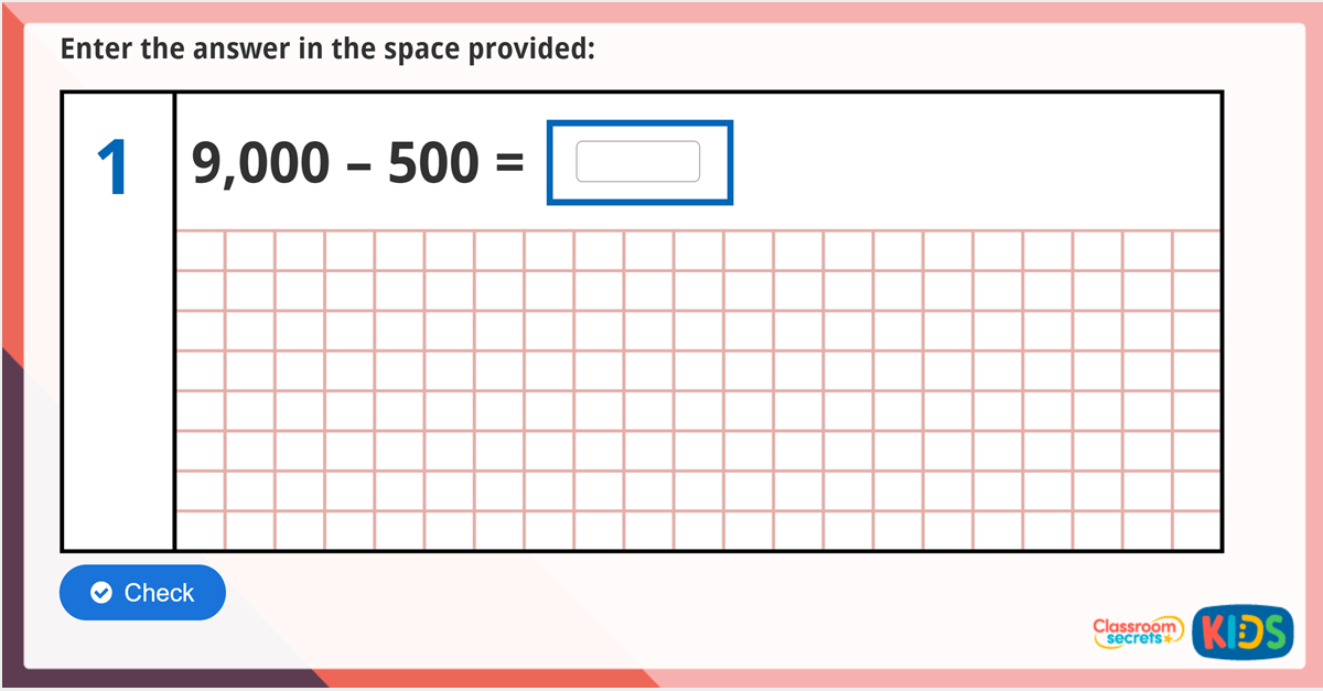 Year 6 SATs Arithmetic Test Practice 8 Classroom Secrets Kids