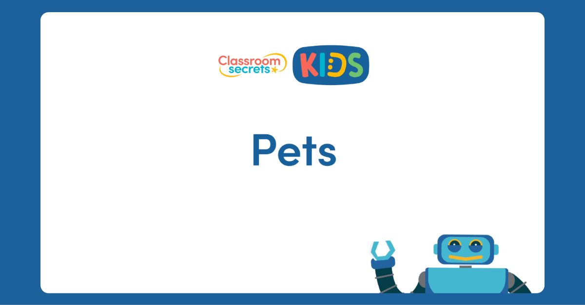 French Pets Video Tutorial Classroom Secrets Kids