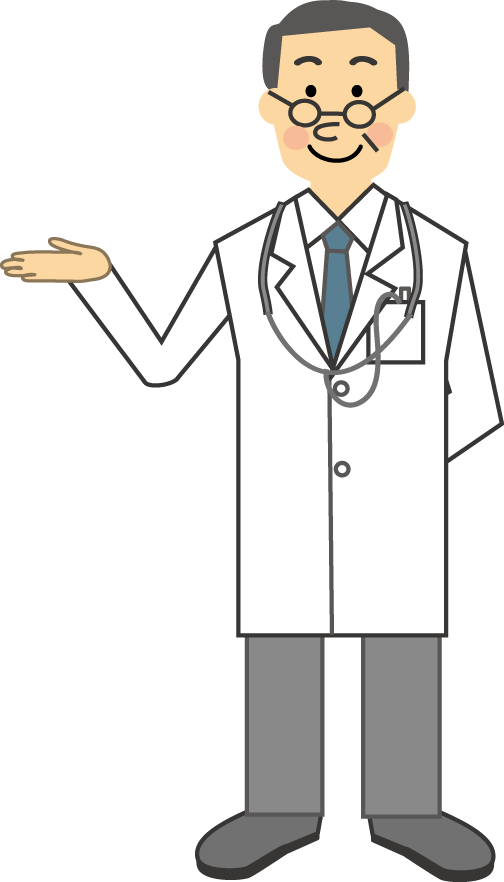 女性のお医者さんのイラスト | 無料のフリー素材 イラストエイト 医師のイラスト（医療イラスト）無料・フリー素材