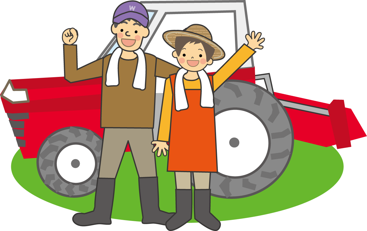 シニアの農作業 イラスト素材 [ 4972220 ] - フォトライブラリー Photolibrary 農業イラスト（挿絵）無料イラスト