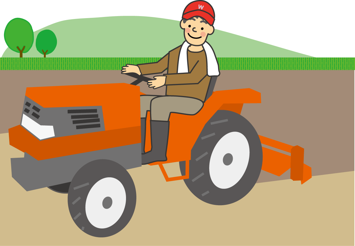 シニアの農作業 イラスト素材 [ 4972220 ] - フォトライブラリー Photolibrary 農業イラスト（挿絵）無料イラスト