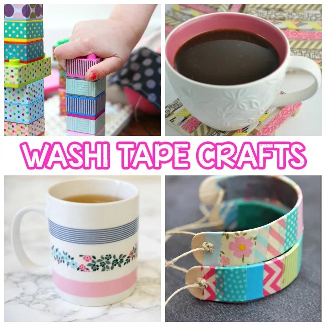 15 Washi Tape Crafts Kids Activities Blog