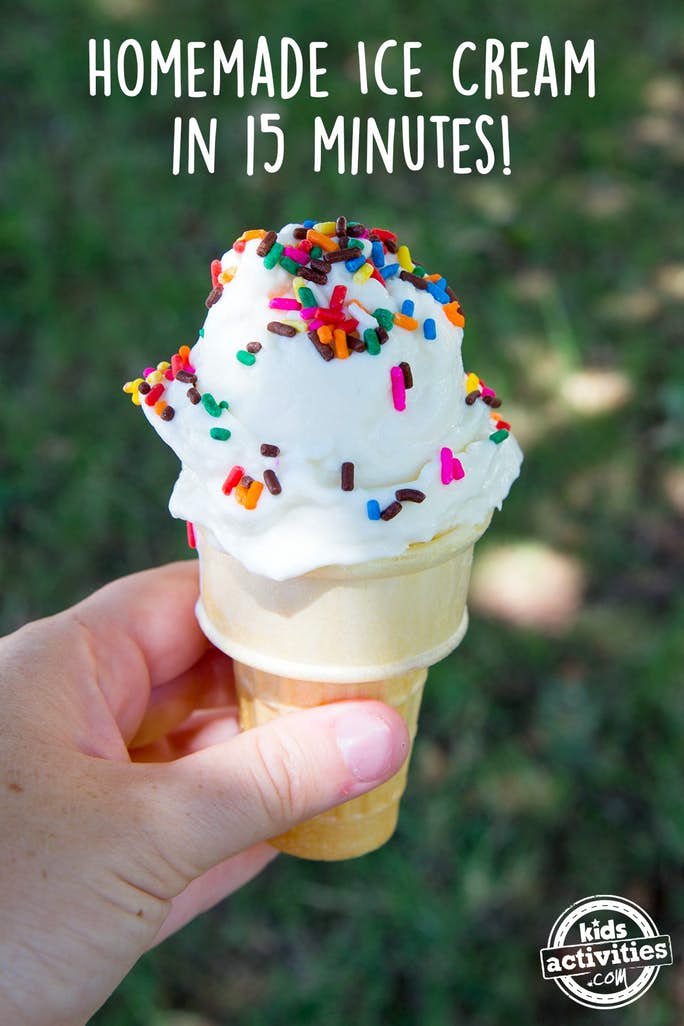Yummy Homemade Ice Cream in a Bag Recipe Kids Activities Blog