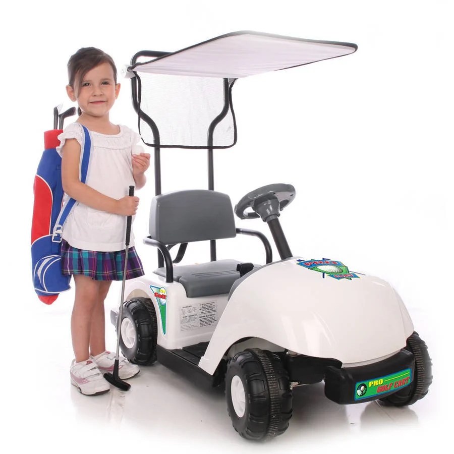 You Can Get Your Kids A Golf Cart That Actually Drives Around