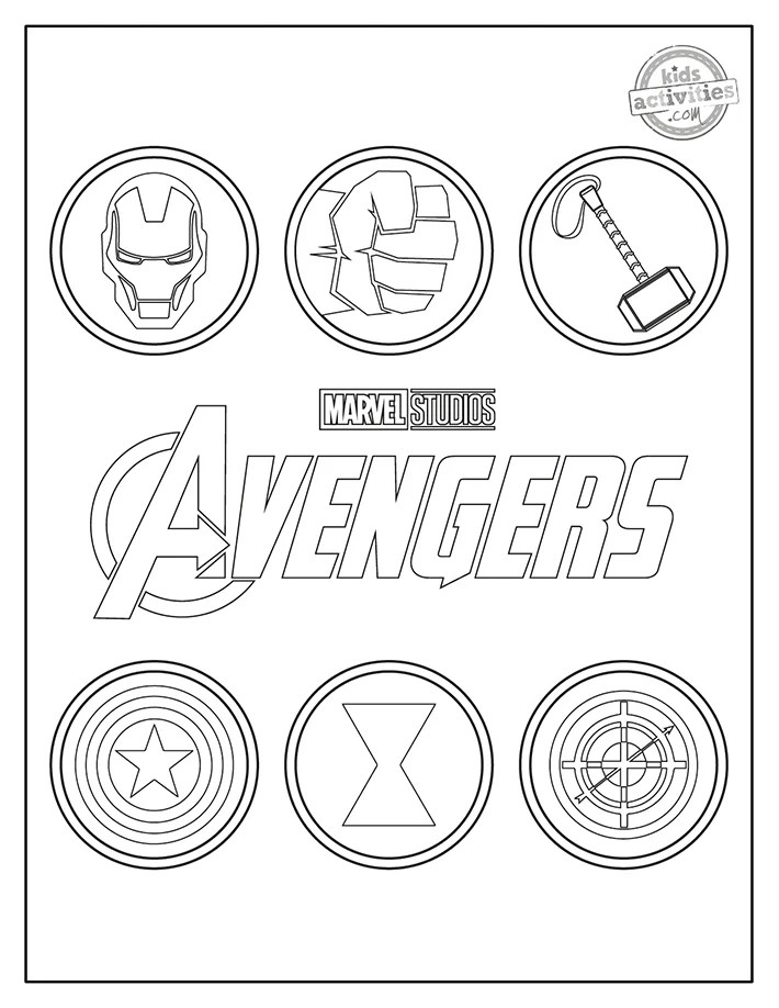 Free Printable Avengers Coloring Pages - Best Coloring Pages For Kids