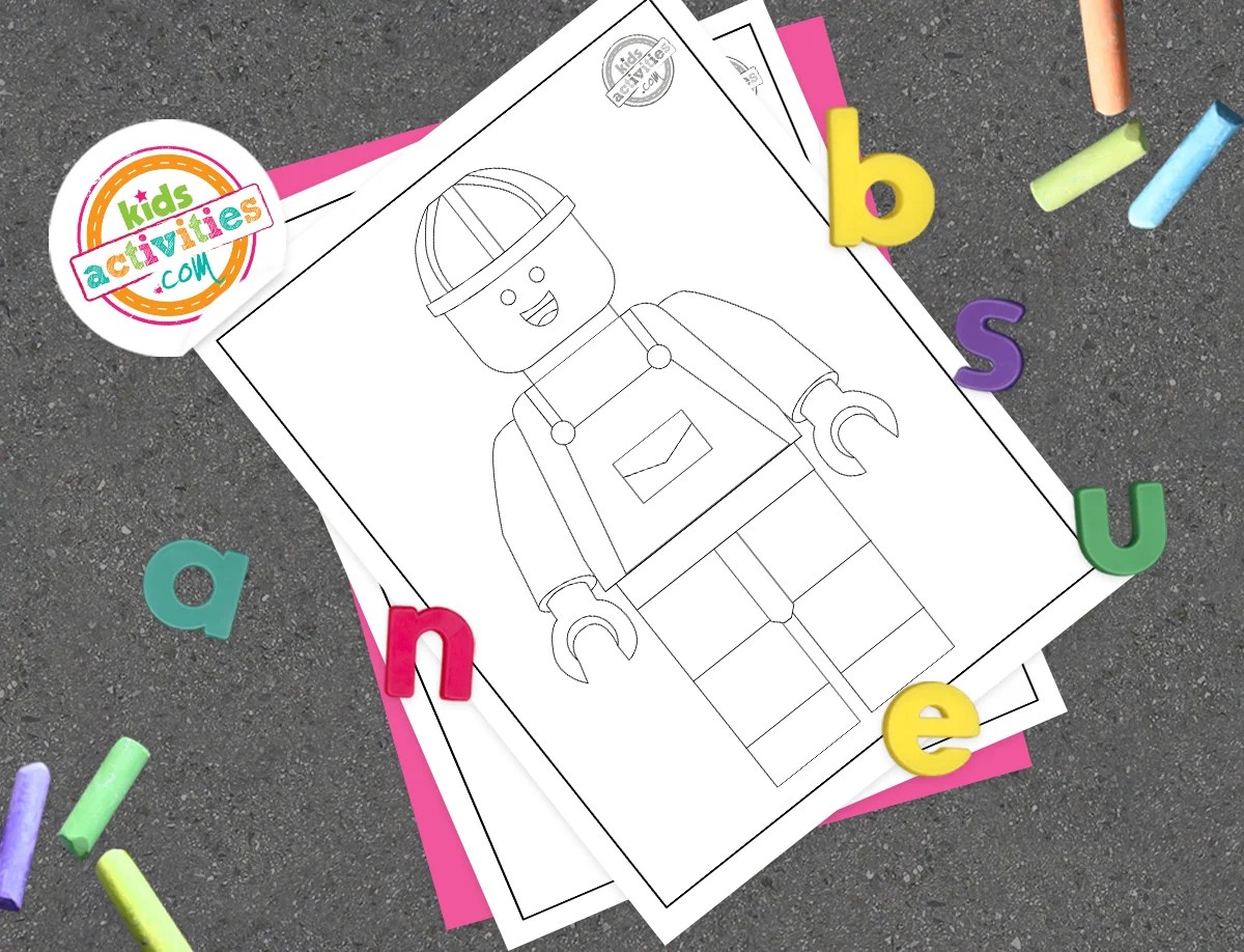 Lego Coloring Pages