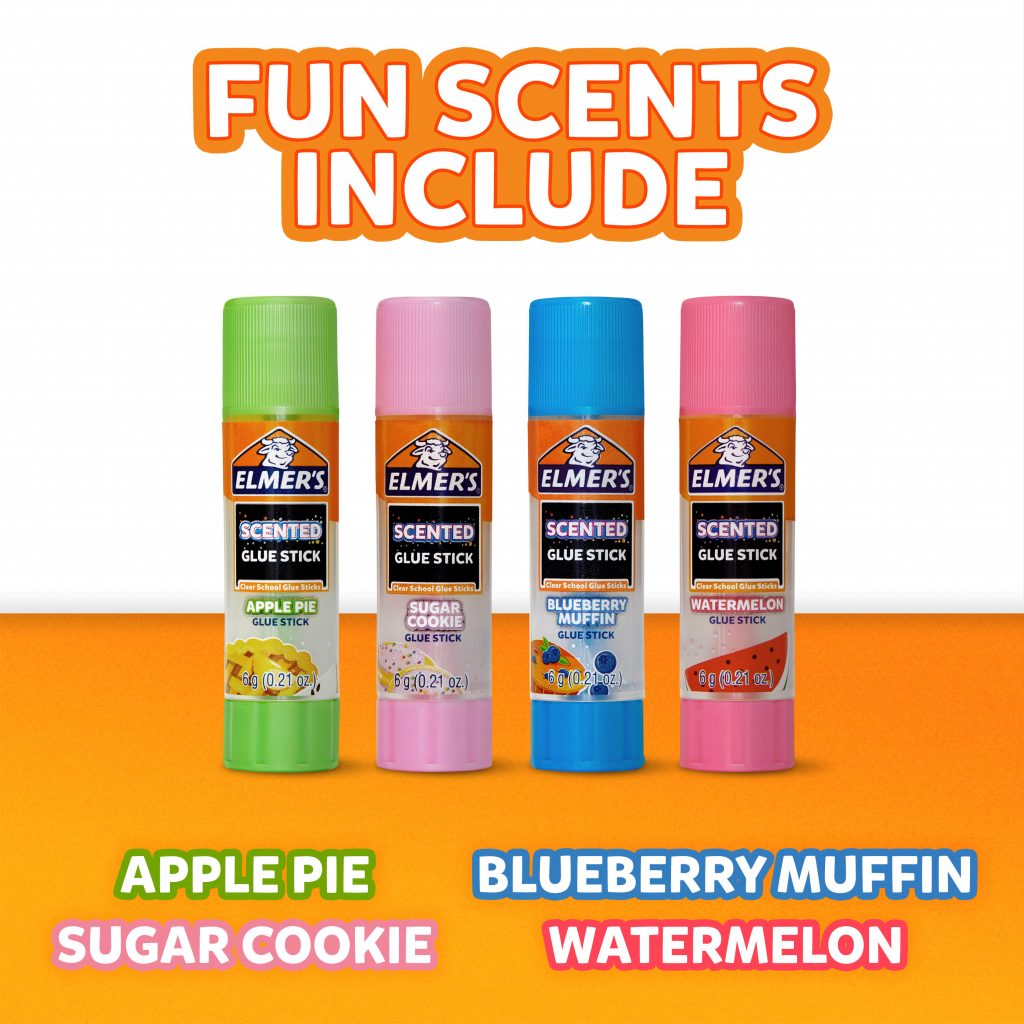 Elmer's Released Scented Glue Sticks So Your Child's Homework Can Smell