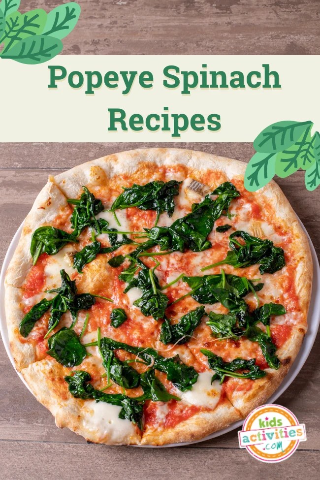 Popeye Spinach Recipes Kids Activities Blog