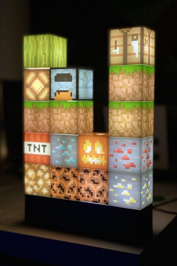 Your Kids Can Build Their Own Minecraft Block Lamp To Keep The Creepers