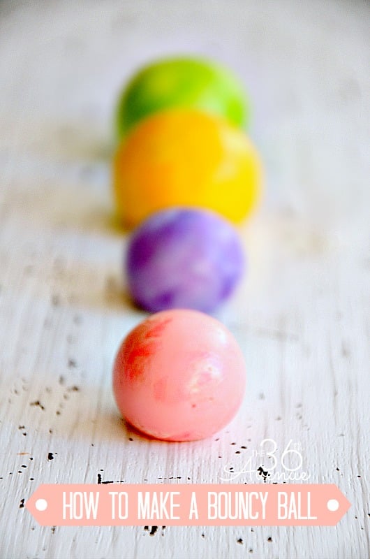 DIY HOW TO MAKE THE PERFECT RAINBOW BOUNCY BALL WITH BORAX! atelier