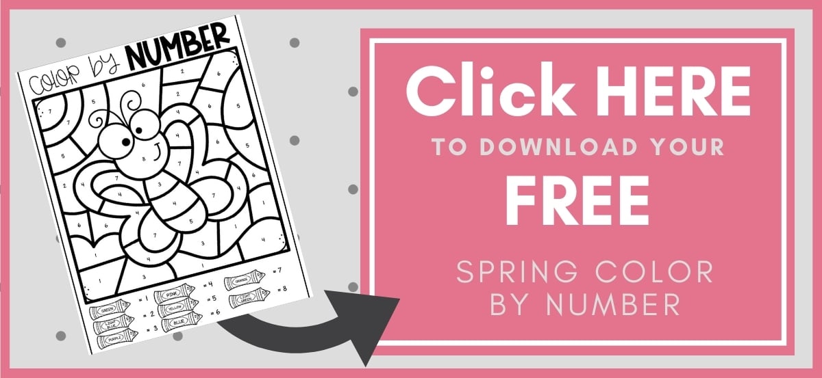 Spring Color by Number Kids Activity Zone Spring Color by Number Kids Activity Zone