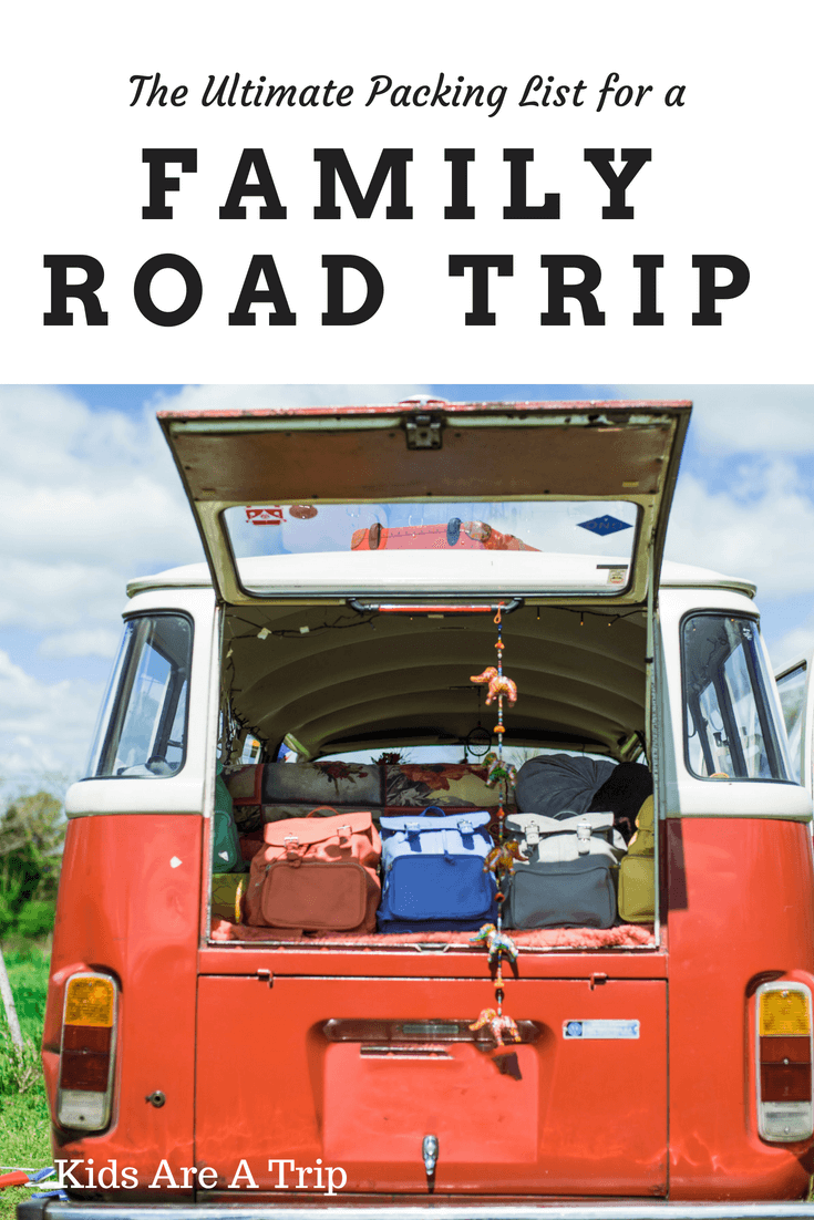 35 Essentials to Pack for a Family Road Trip and Printable