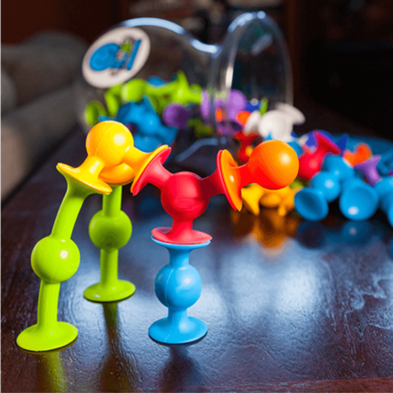 Pop Suckers Fun little suction cup toys Educational toy KidsBaron