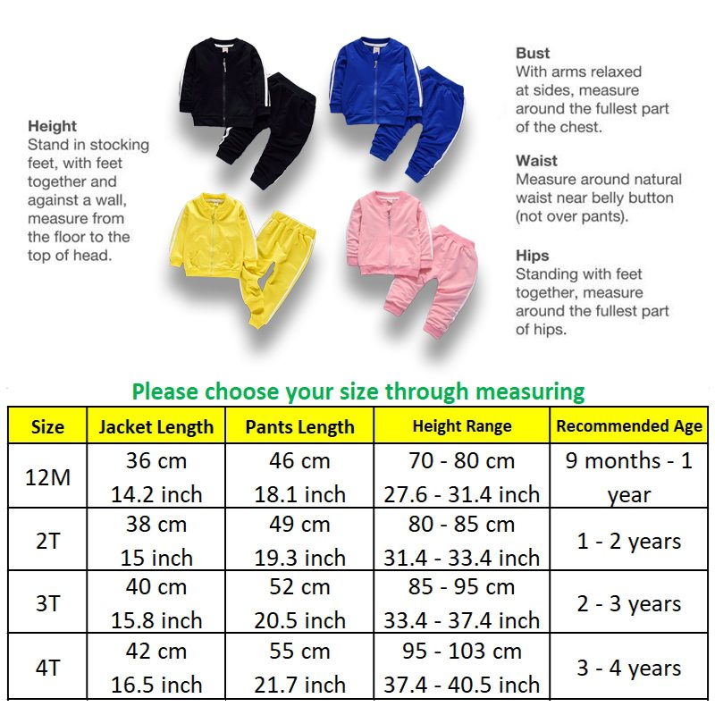 Zip Up Sports Tracksuit for Kids Kids Clothing KidsBaron