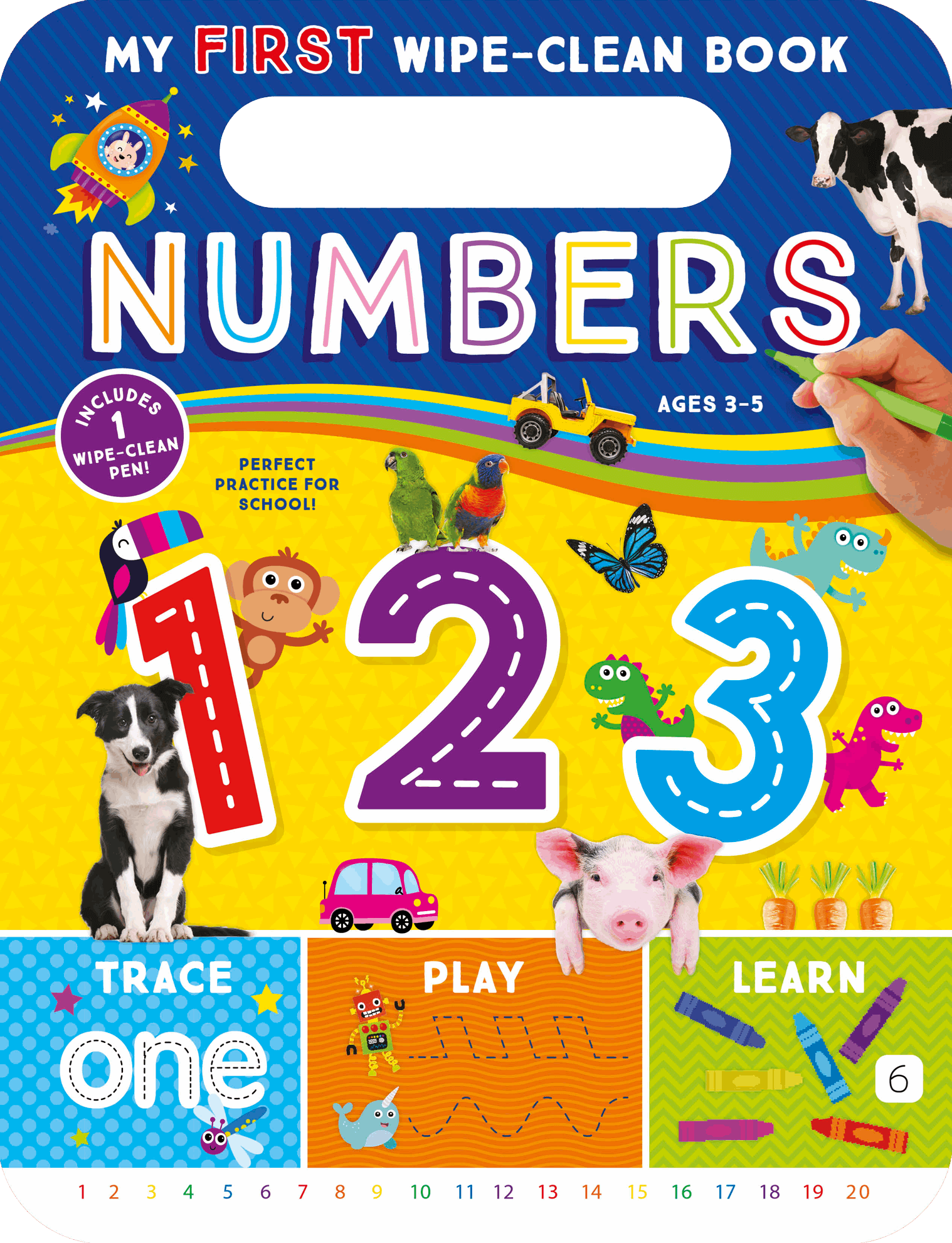 My First WipeClean Numbers Kidsbooks Publishing