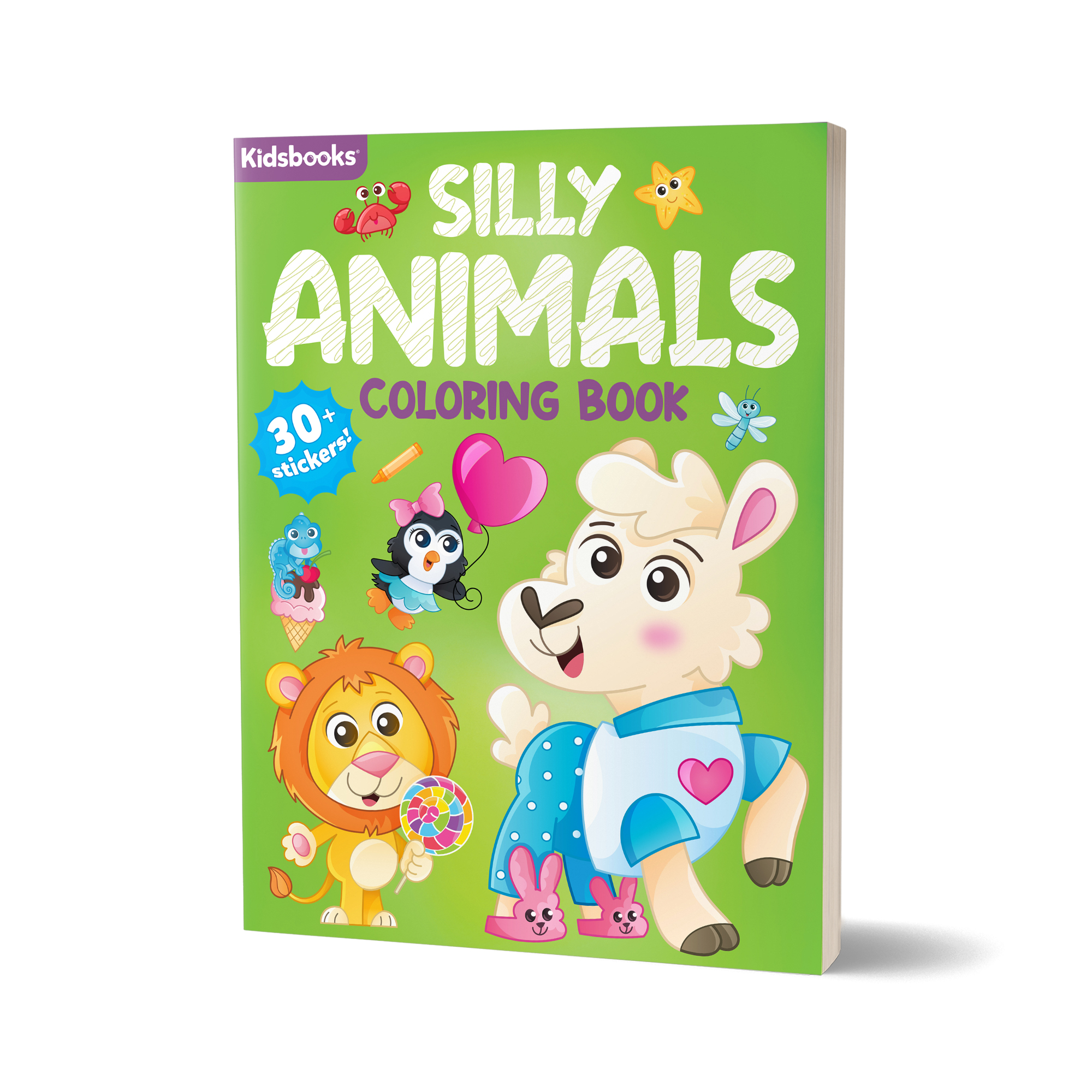 Silly Animals Coloring Book Kidsbooks Publishing