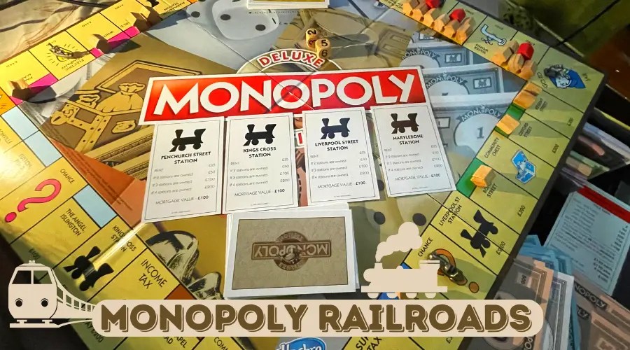 Monopoly Railroads(US/UK) Name, Rules, Cost, Rent, Strategy