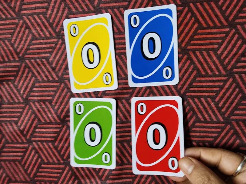 How many cards are in a UNO deck? (By Mattel)