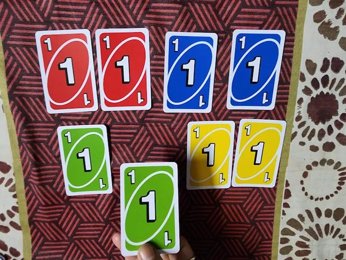 How many cards are in a UNO deck? (By Mattel)