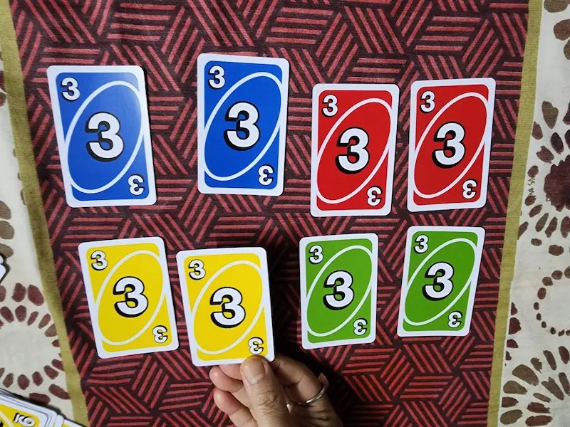 How many cards are in a UNO deck? (By Mattel)