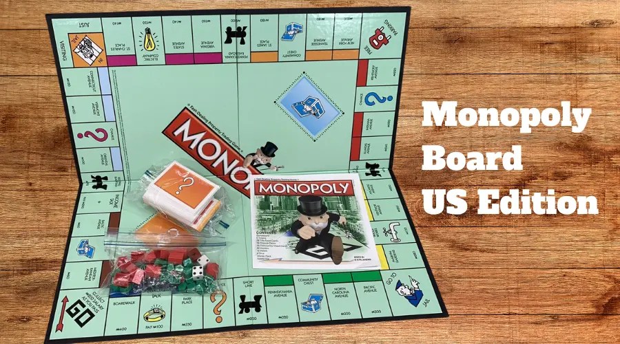 Monopoly Properties List US Version (With Price!)