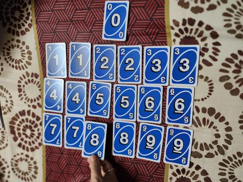 How many cards are in a UNO deck? (By Mattel)