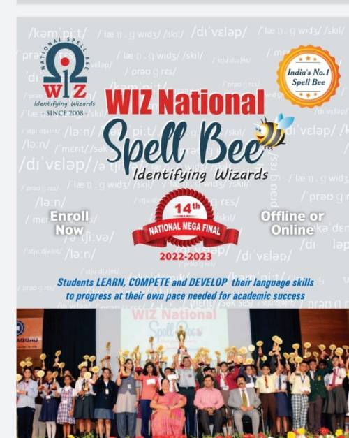 WIZ NATIONAL SPELL BEE 2022 Kids Contests