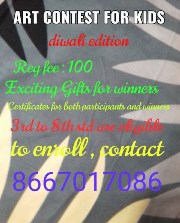 Art Contest for kids Diwali Edition 2020 Artsy Art Contest Kids
