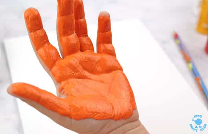 Fabulous Fox In Socks Handprint Craft - Kids Craft Room