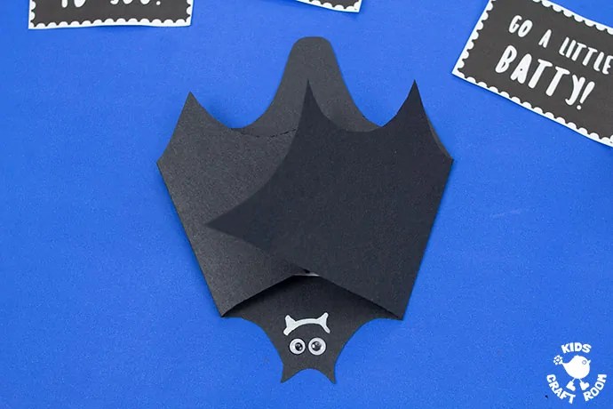 Hanging Bat Craft For Kids - Kids Craft Room