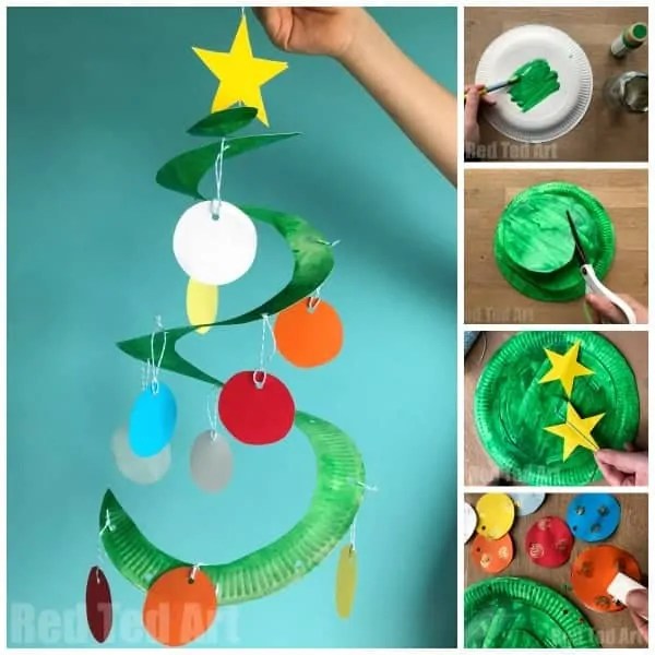 Paper Plate Christmas Crafts For Kids Kids Craft Room