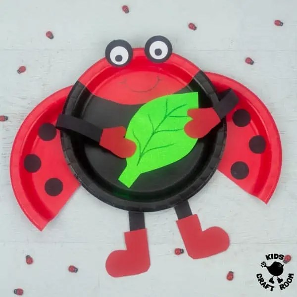 Paper Plate Ladybug Craft Kids Craft Room