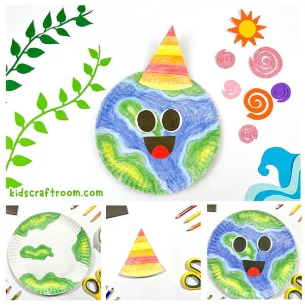 Paper Plate Earth Day Craft Kids Craft Room