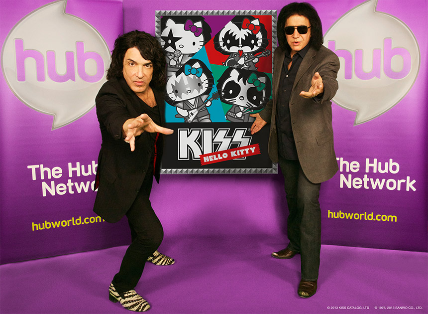 Kidscreen » Archive » Rock and Roll all day? KISS and Hello Kitty unite