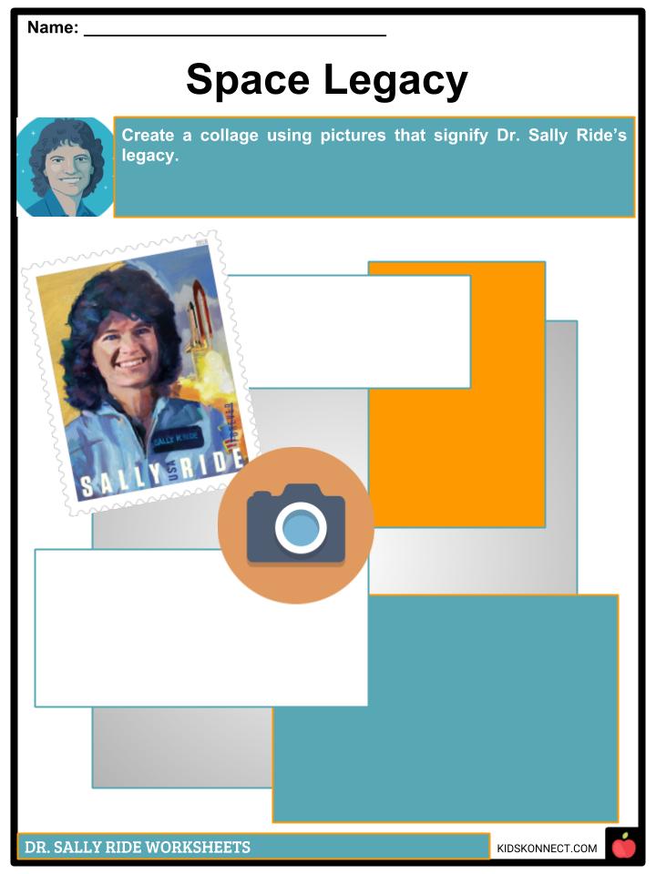 Sally Ride Facts, Worksheets & Biographical Information For Kids