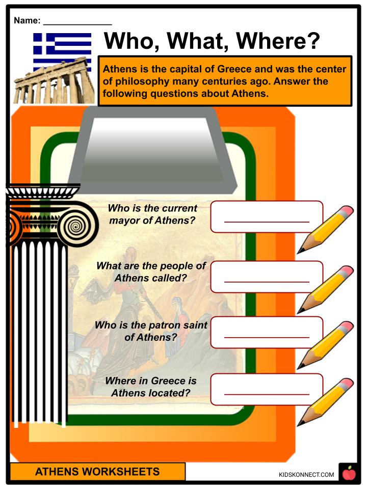 Athens Facts, Worksheets & Geography For Kids