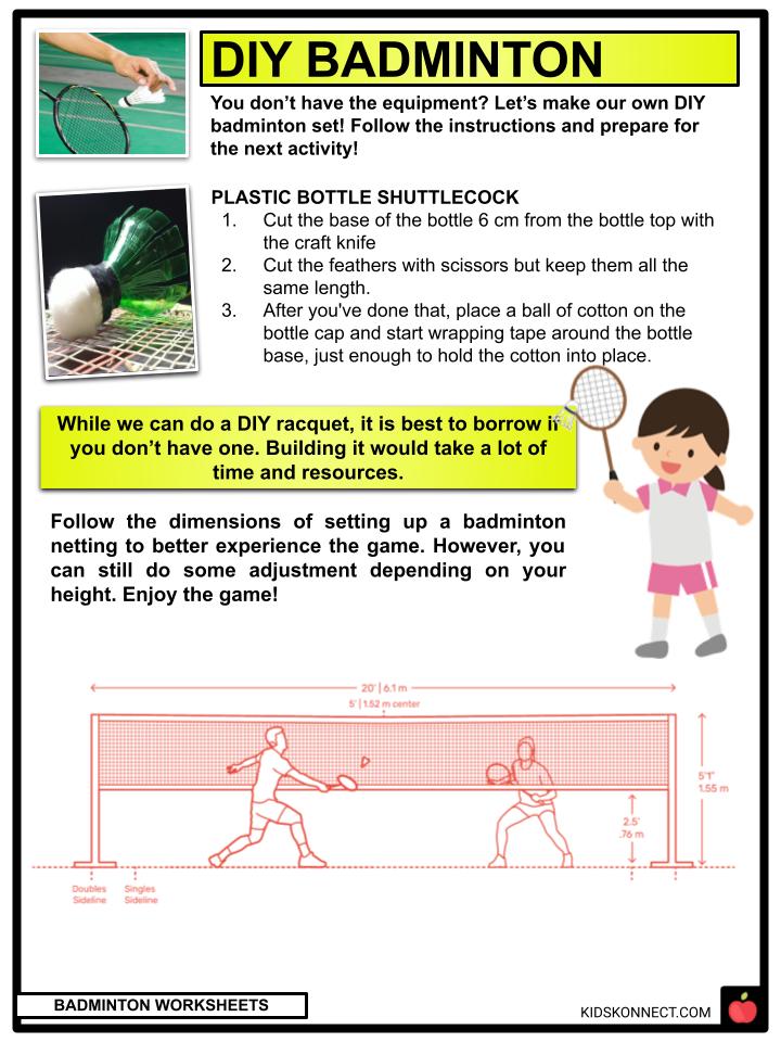 Badminton Facts, Worksheets, History & Rules For Kids